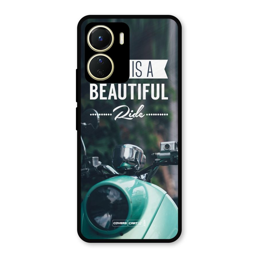 Life is a Beautiful Ride Metal Back Case for Vivo T2x