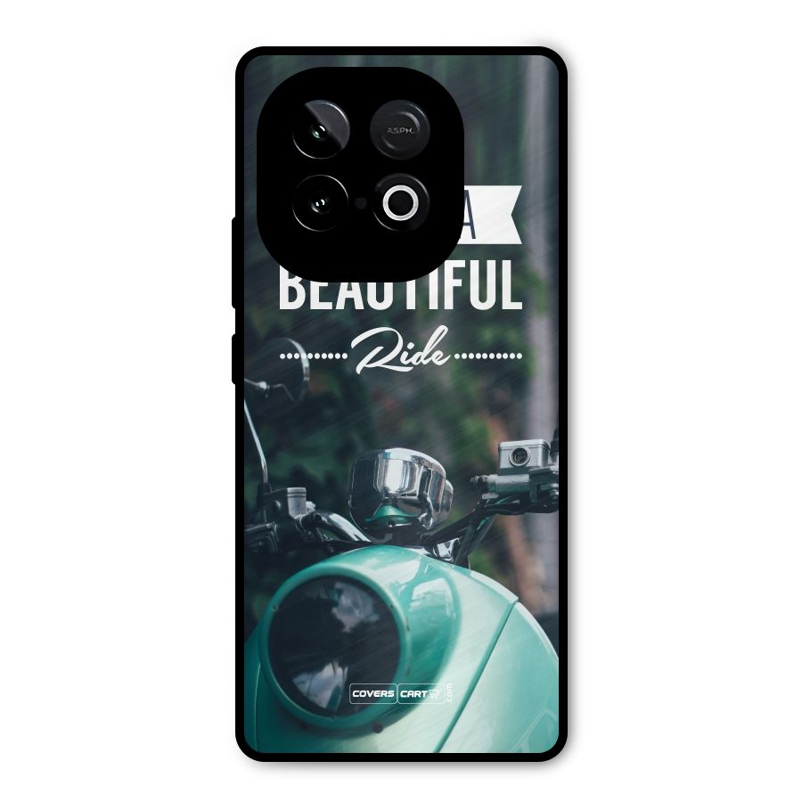 Life is a Beautiful Ride Metal Back Case for iQOO Neo 10