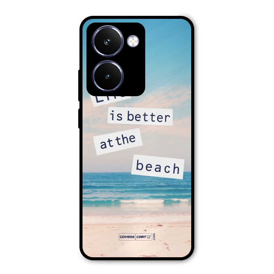 Life is better at the Beach Metal Back Case for Realme P3 Ultra