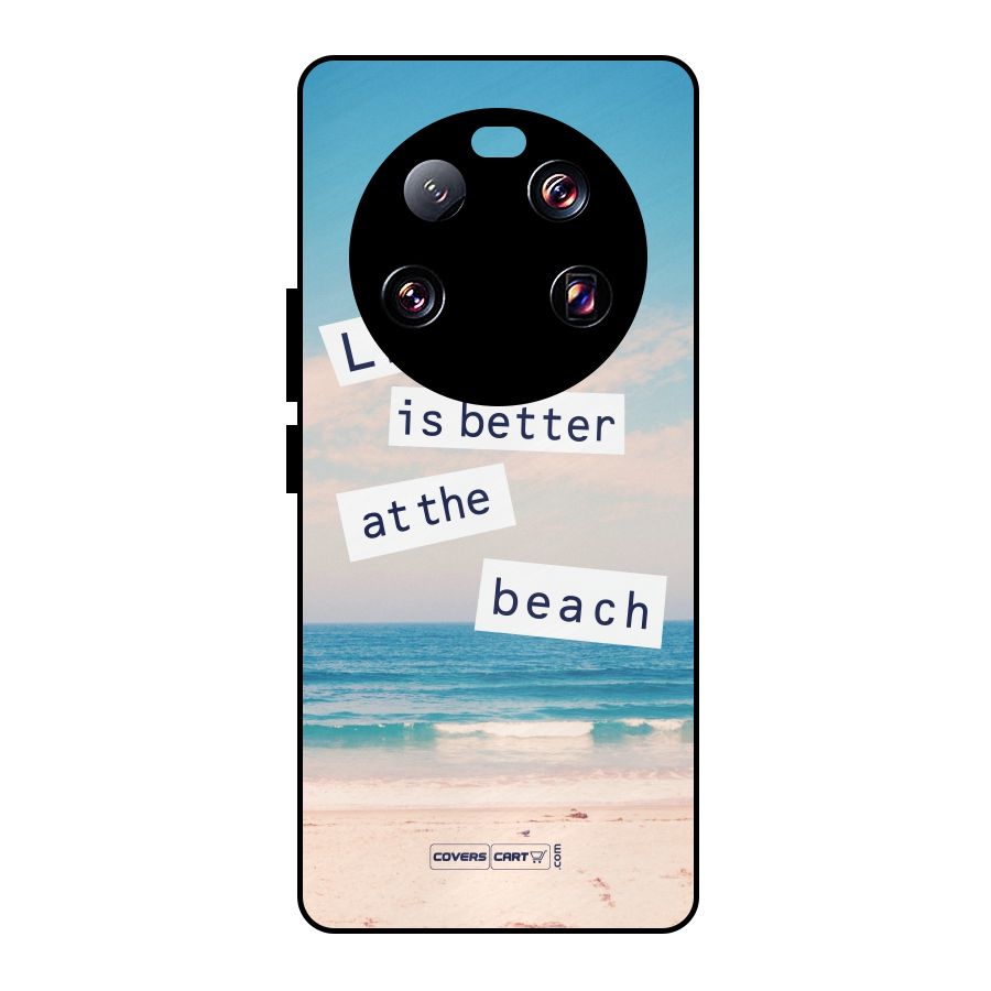 Life is better at the Beach Metal Back Case for Xiaomi 13 Ultra