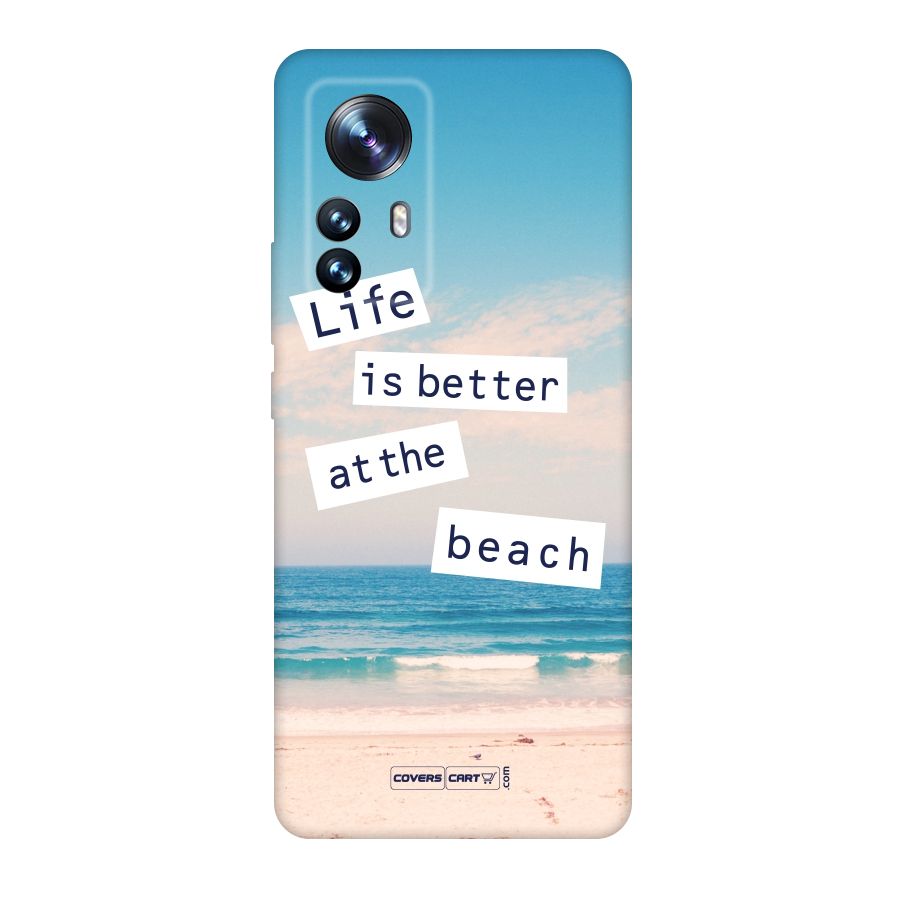 Life is better at the Beach Original Polycarbonate Back Case for Xiaomi 12 Pro