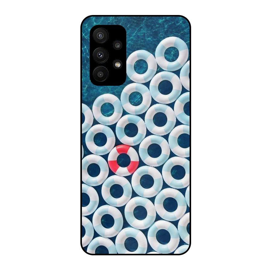 Light Blue Allure Metal Back Case for Galaxy A23