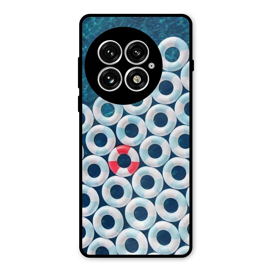 Light Blue Allure Metal Back Case for OnePlus 13