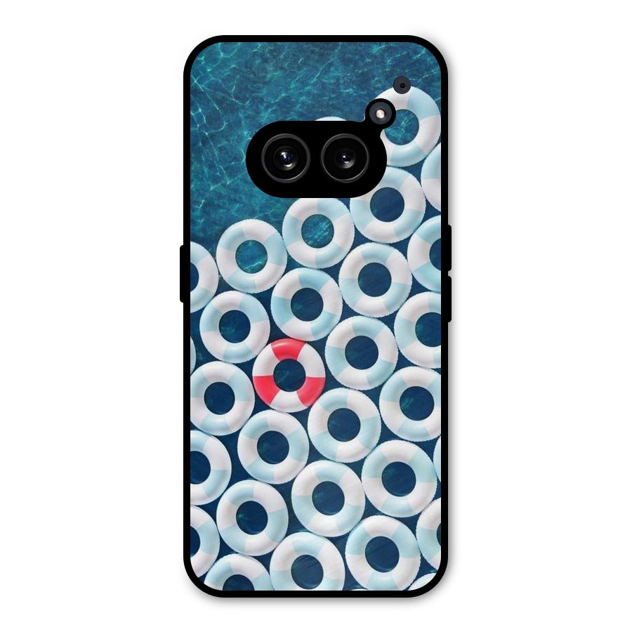 Light Blue Allure Metal Back Case for Nothing Phone 2a