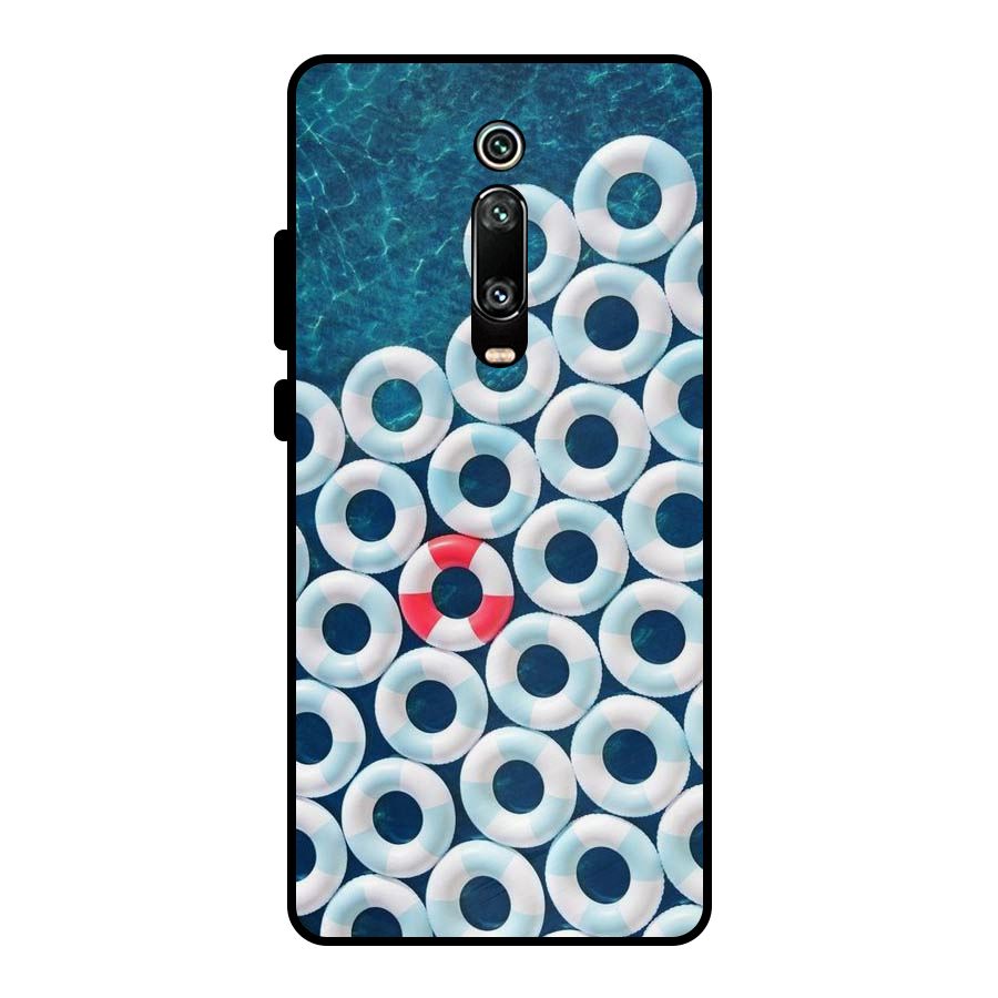 Light Blue Allure Metal Back Case for Redmi K20 Pro