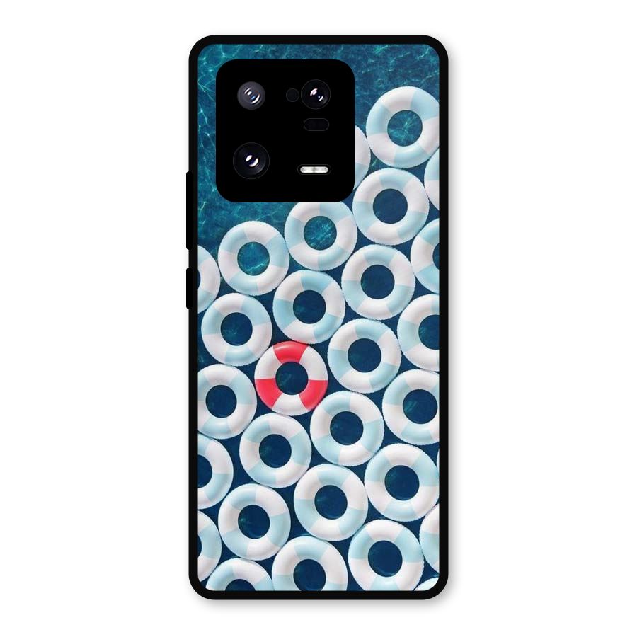 Light Blue Allure Metal Back Case for Xiaomi 13 Pro