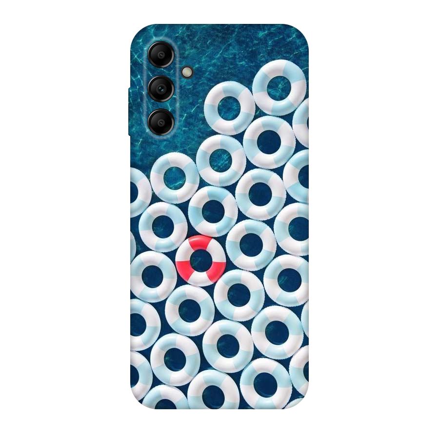 Light Blue Allure Original Polycarbonate Back Case for Galaxy A14 5G