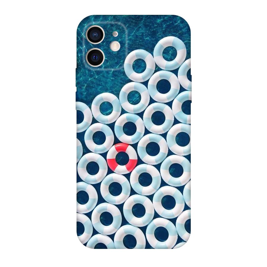 Light Blue Allure Original Polycarbonate Back Case for iPhone 12
