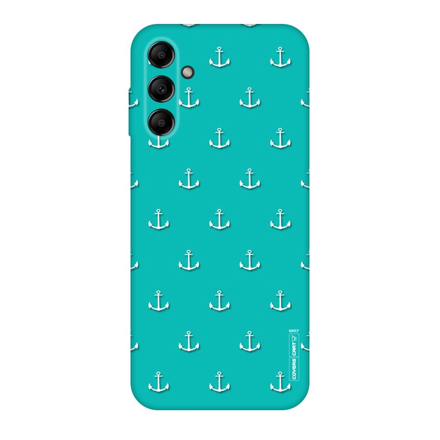 Light Blue Anchor Original Polycarbonate Back Case for Galaxy A14 5G