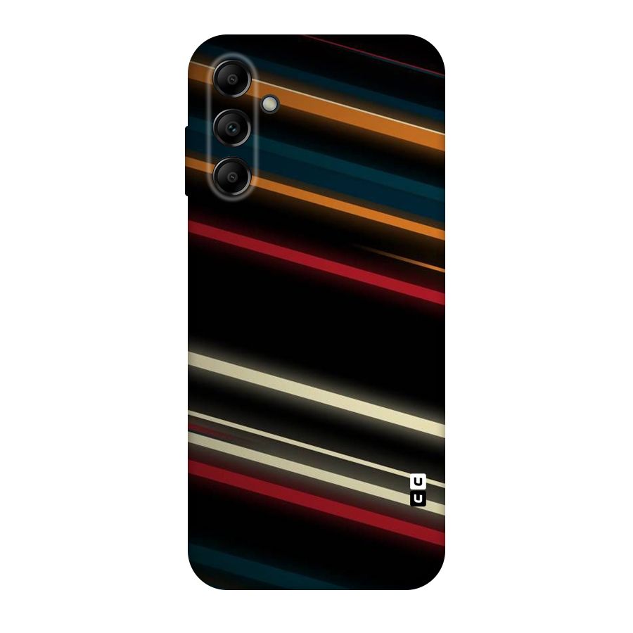 Light Diagonal Stripes Original Polycarbonate Back Case for Galaxy A14 5G