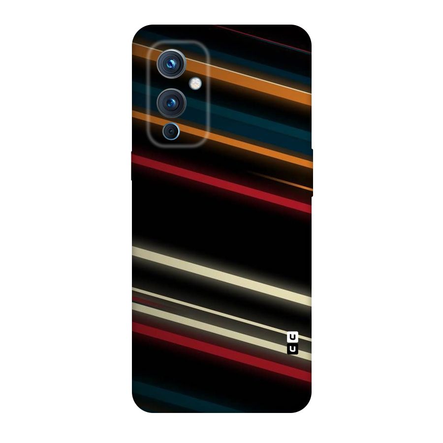Light Diagonal Stripes Original Polycarbonate Back Case for OnePlus 9