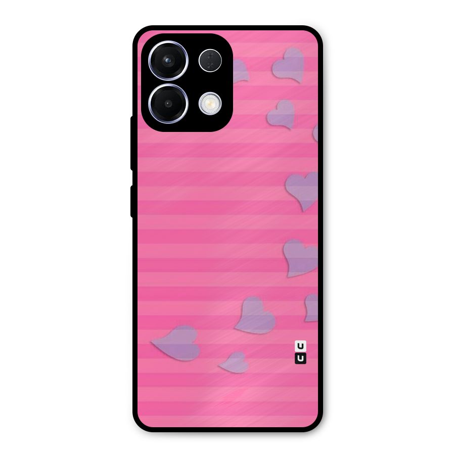 Light Heart Stripes Metal Back Case for Oppo K13