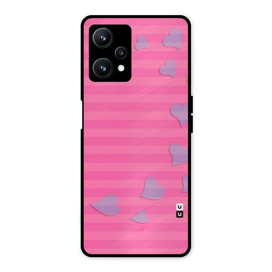Light Heart Stripes Metal Back Case for Realme 9 Pro 5G