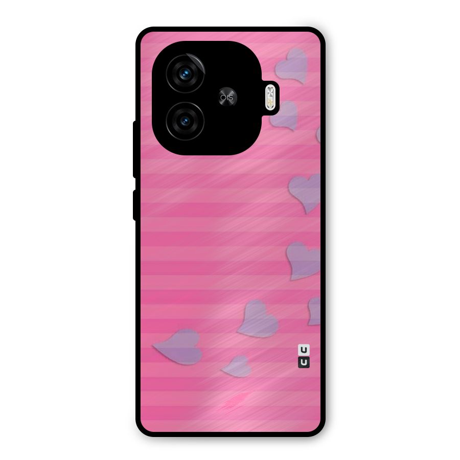 Light Heart Stripes Metal Back Case for iQOO Neo 10R