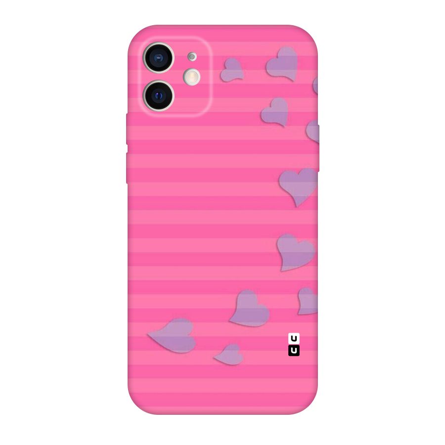 Light Heart Stripes Original Polycarbonate Back Case for iPhone 12