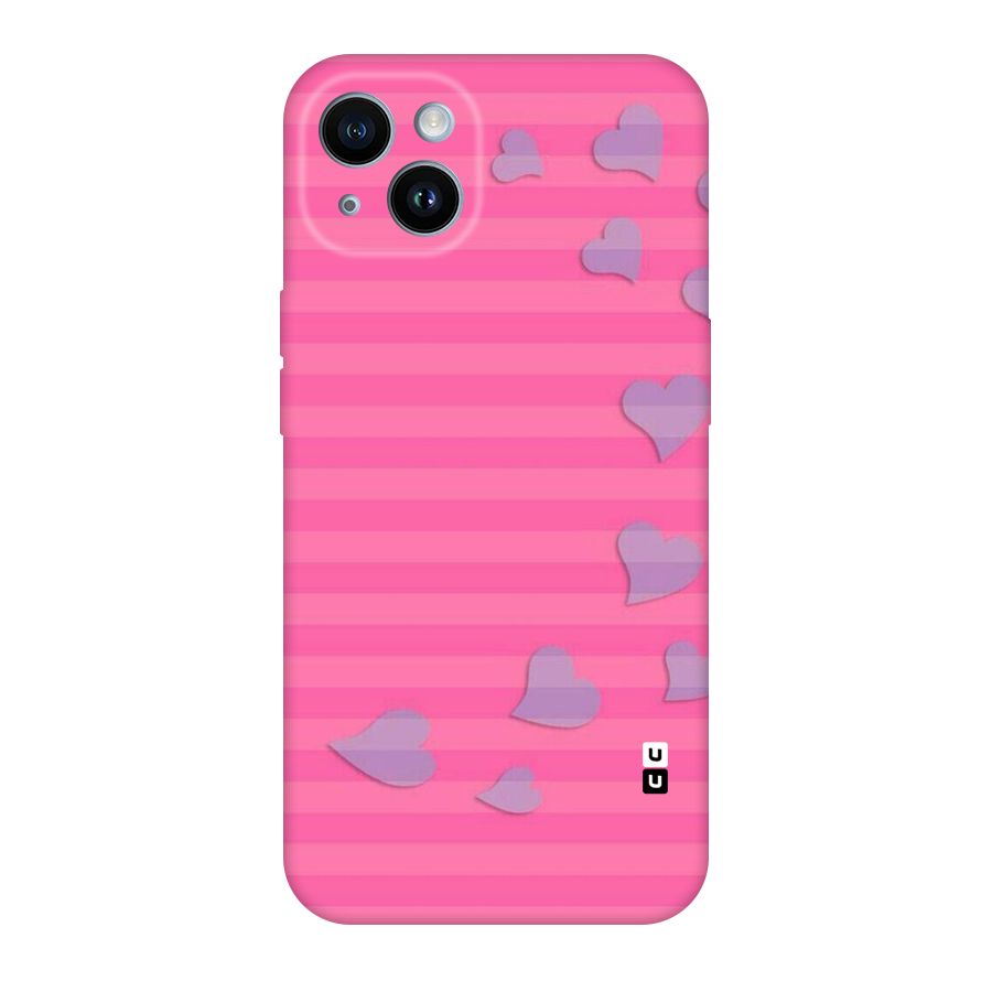 Light Heart Stripes Original Polycarbonate Back Case for iPhone 14