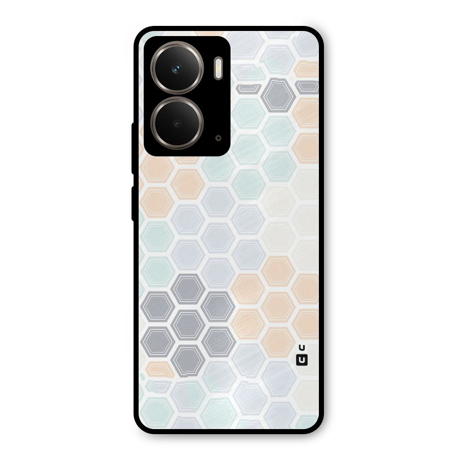 Light Hexagons Metal Back Case for Realme P3