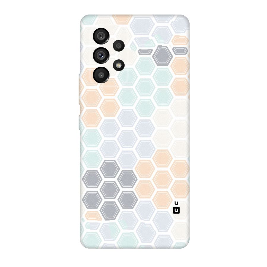 Light Hexagons Original Polycarbonate Back Case for Galaxy A53 5G