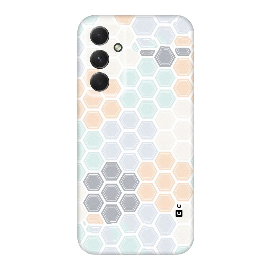 Light Hexagons Original Polycarbonate Back Case for Galaxy A54