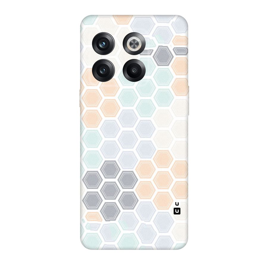 Light Hexagons Original Polycarbonate Back Case for OnePlus 10T