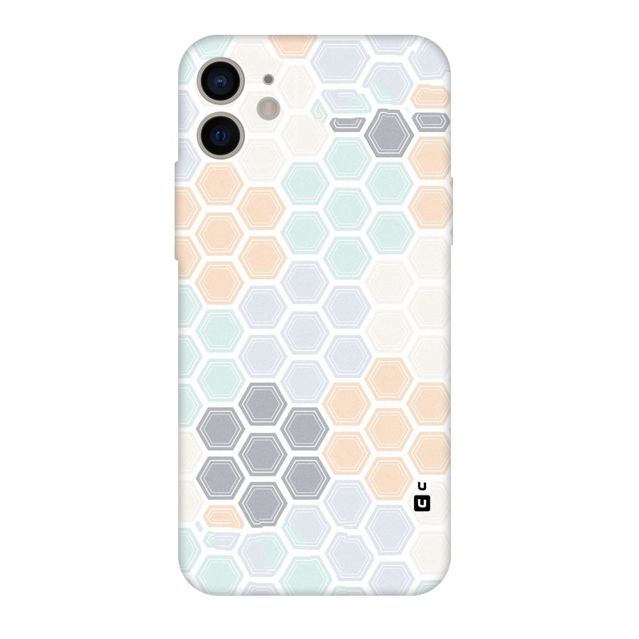 Light Hexagons Original Polycarbonate Back Case for iPhone 11