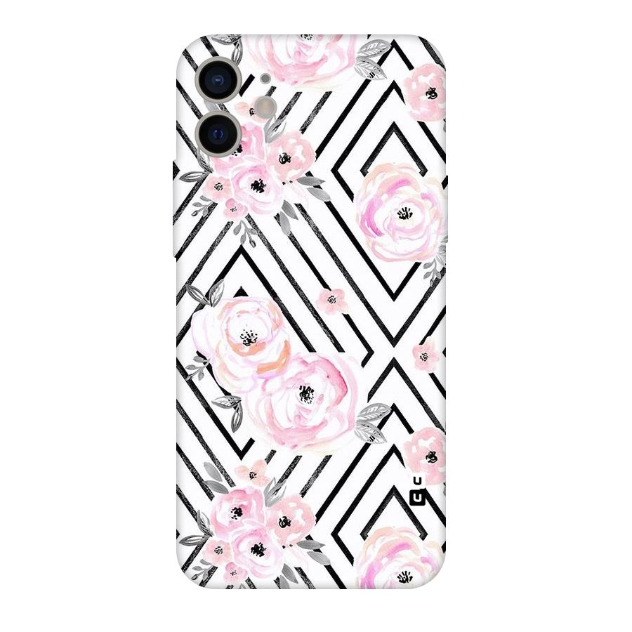 Light Pastel Flowers Design Original Polycarbonate Back Case for iPhone 11