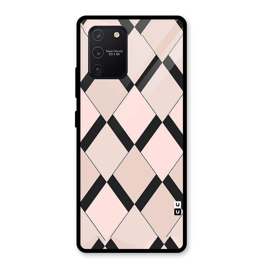 Light Pink Glass Back Case for Galaxy S10 Lite
