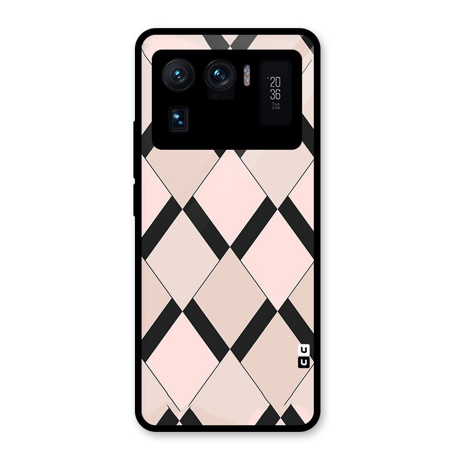 Light Pink Glass Back Case for Mi 11 Ultra