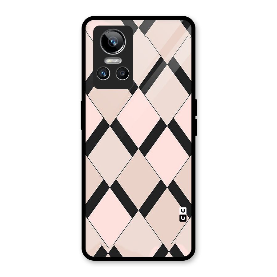 Light Pink Glass Back Case for Realme GT Neo 3
