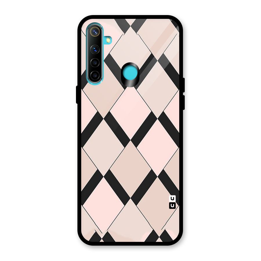 Light Pink Glass Back Case for Realme Narzo 10