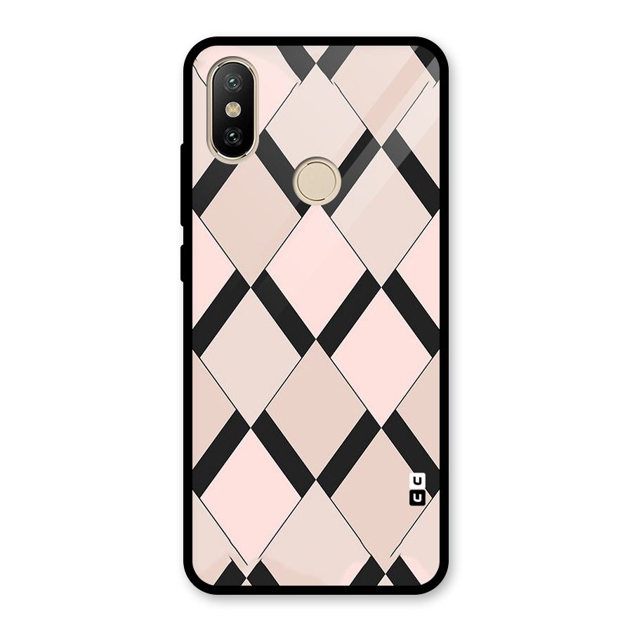 Light Pink Glass Back Case for Redmi A2
