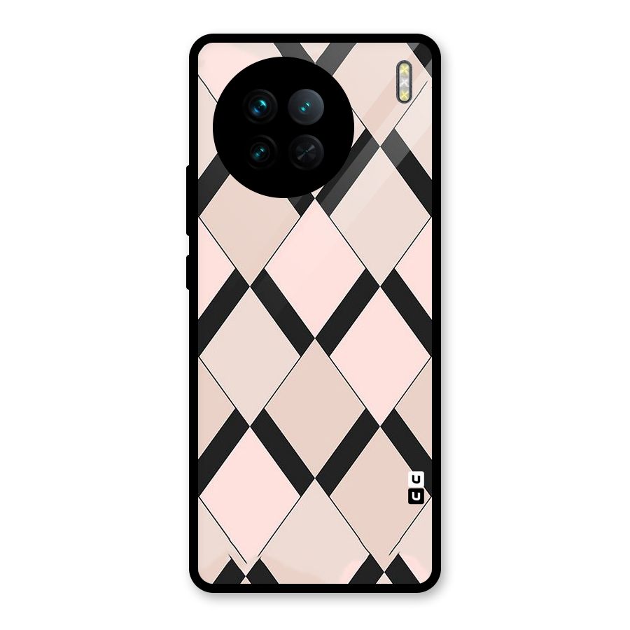Light Pink Glass Back Case for Vivo X90