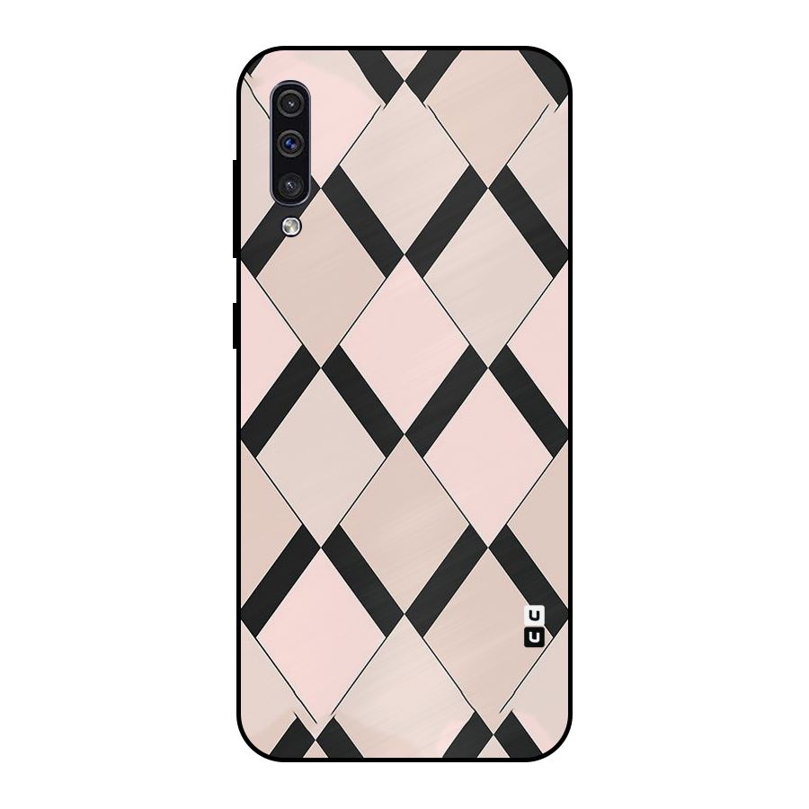 Light Pink Metal Back Case for Galaxy A30s