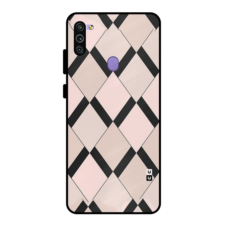 Light Pink Metal Back Case for Galaxy M11