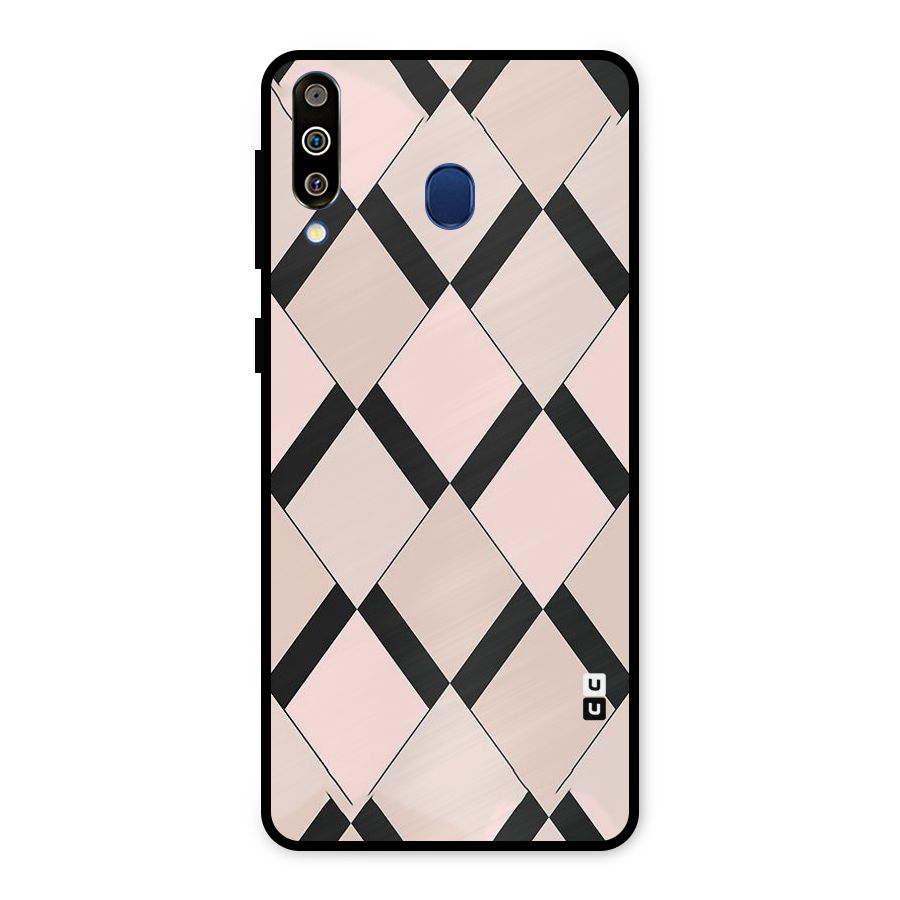 Light Pink Metal Back Case for Galaxy M30