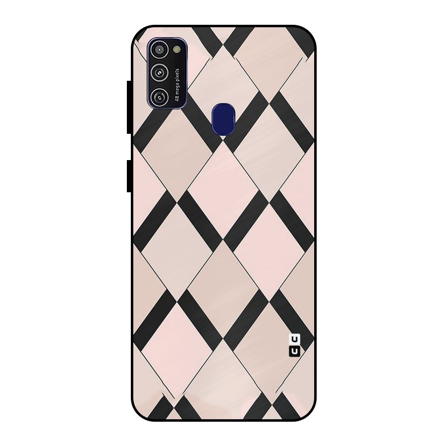 Light Pink Metal Back Case for Galaxy M30s