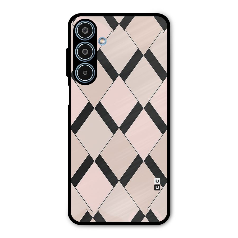 Light Pink Metal Back Case for Galaxy M35
