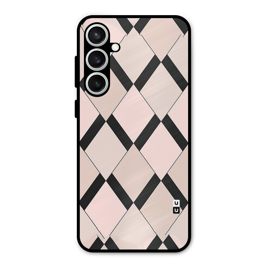 Light Pink Metal Back Case for Galaxy S23 FE