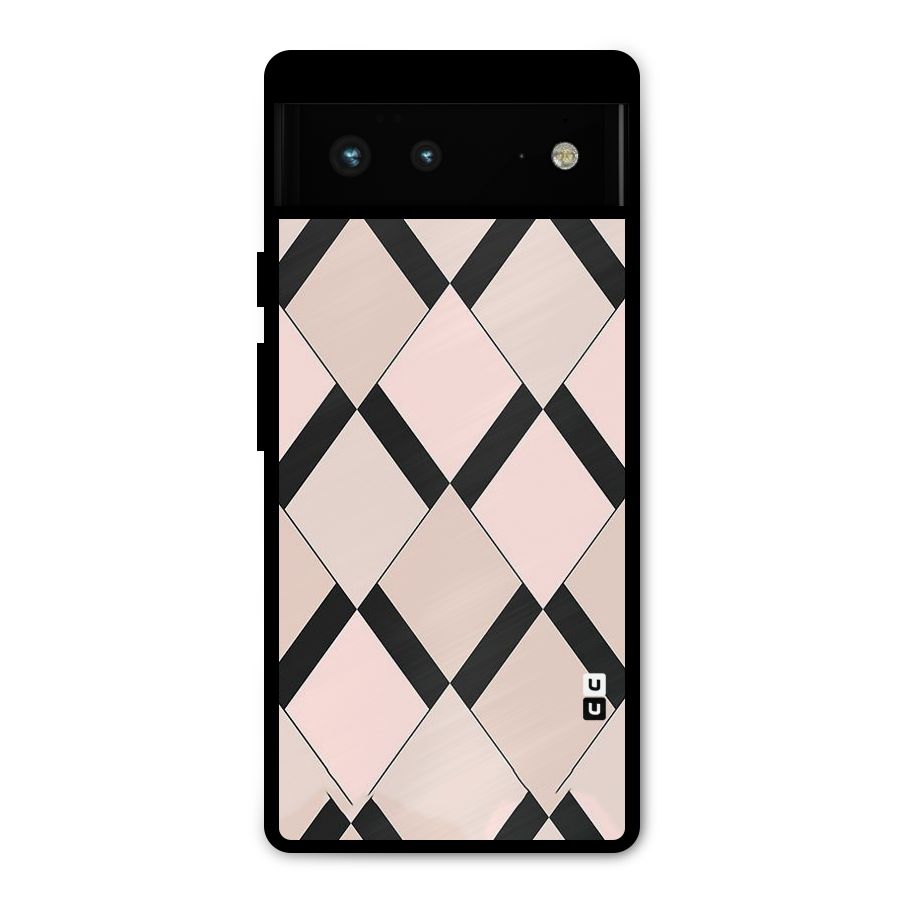 Light Pink Metal Back Case for Google Pixel 6