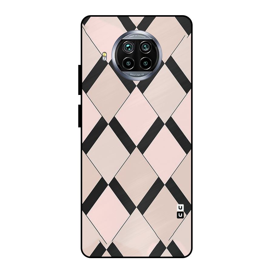 Light Pink Metal Back Case for Mi 10i
