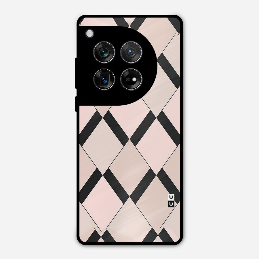 Light Pink Metal Back Case for OnePlus 12