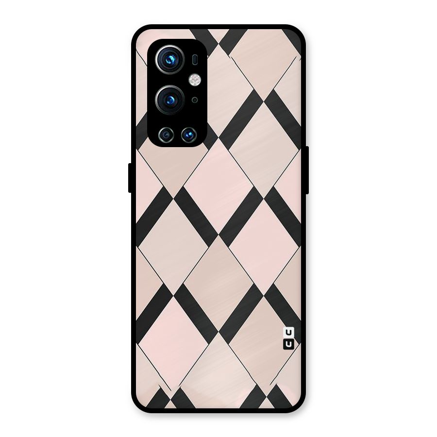 Light Pink Metal Back Case for OnePlus 9 Pro