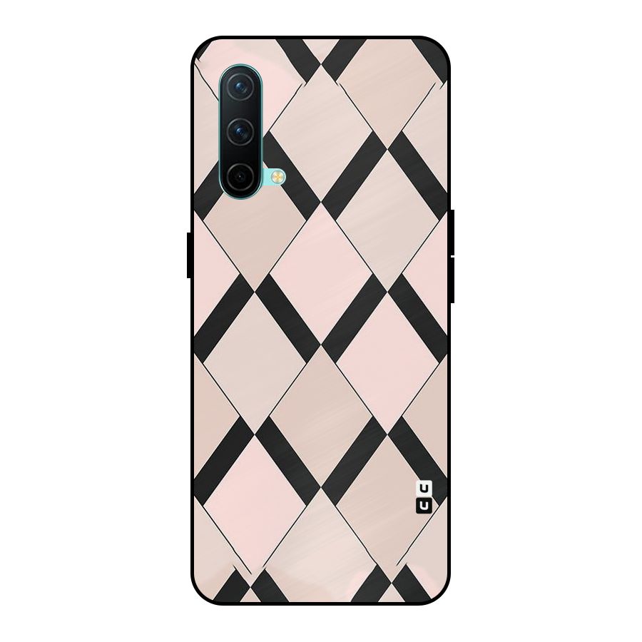Light Pink Metal Back Case for OnePlus Nord CE 5G