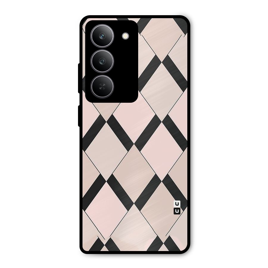 Light Pink Metal Back Case for Realme 14x