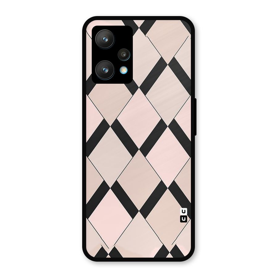 Light Pink Metal Back Case for Realme 9 Pro Plus 5G