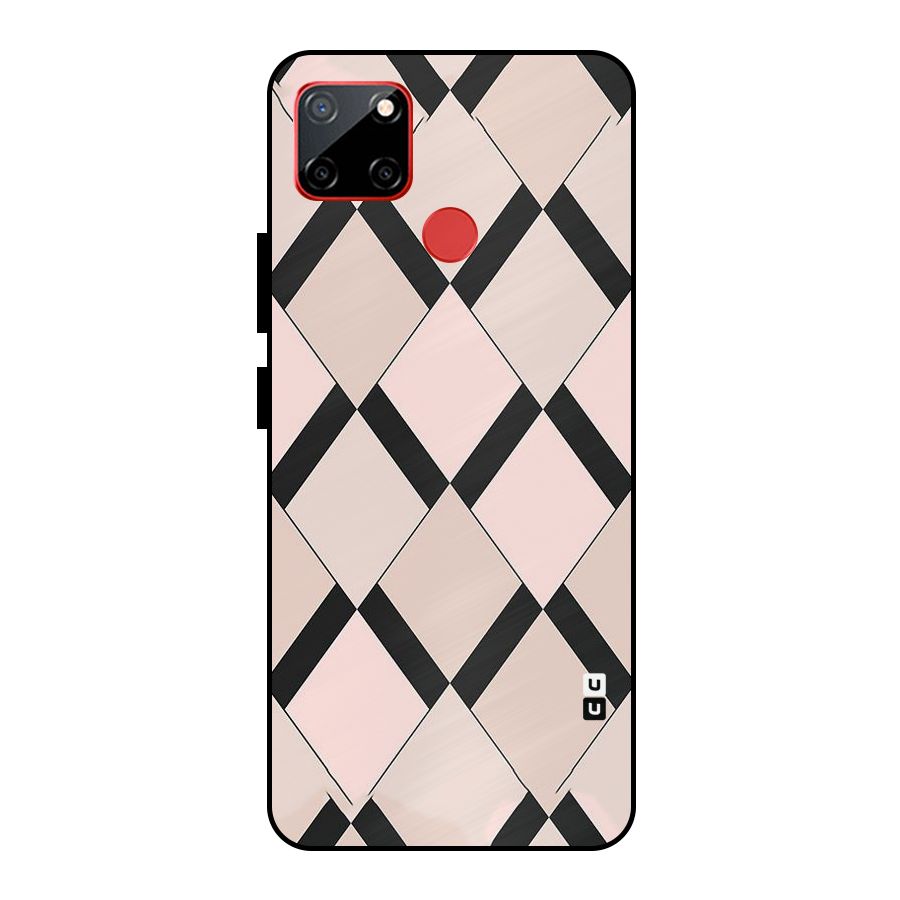 Light Pink Metal Back Case for Realme C12