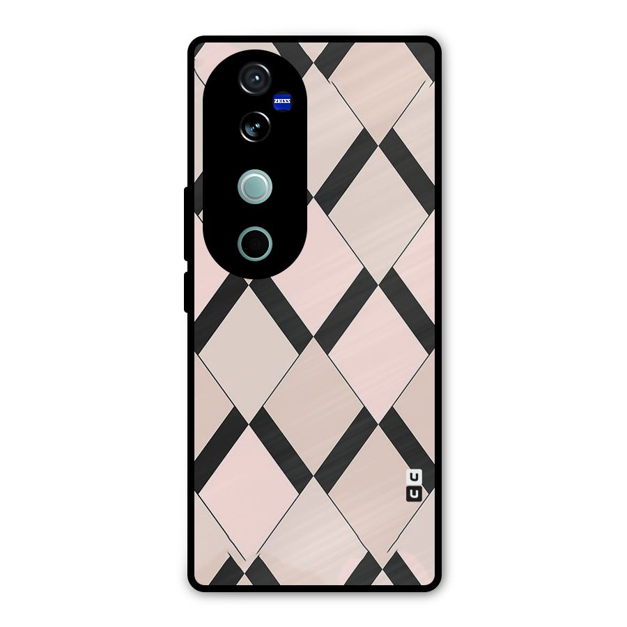 Light Pink Metal Back Case for Vivo V40