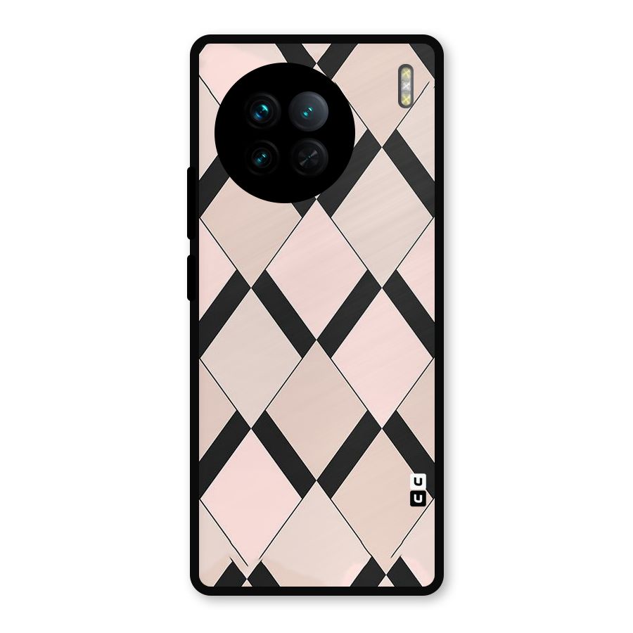 Light Pink Metal Back Case for Vivo X90