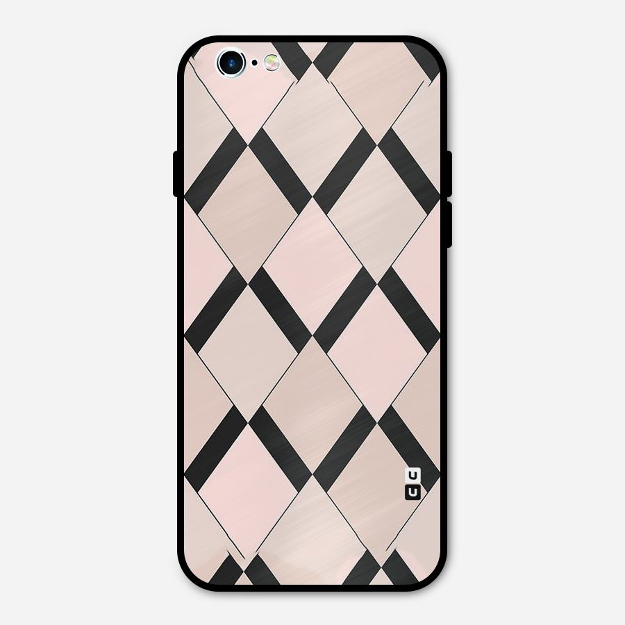 Light Pink Metal Back Case for iPhone 6 6s