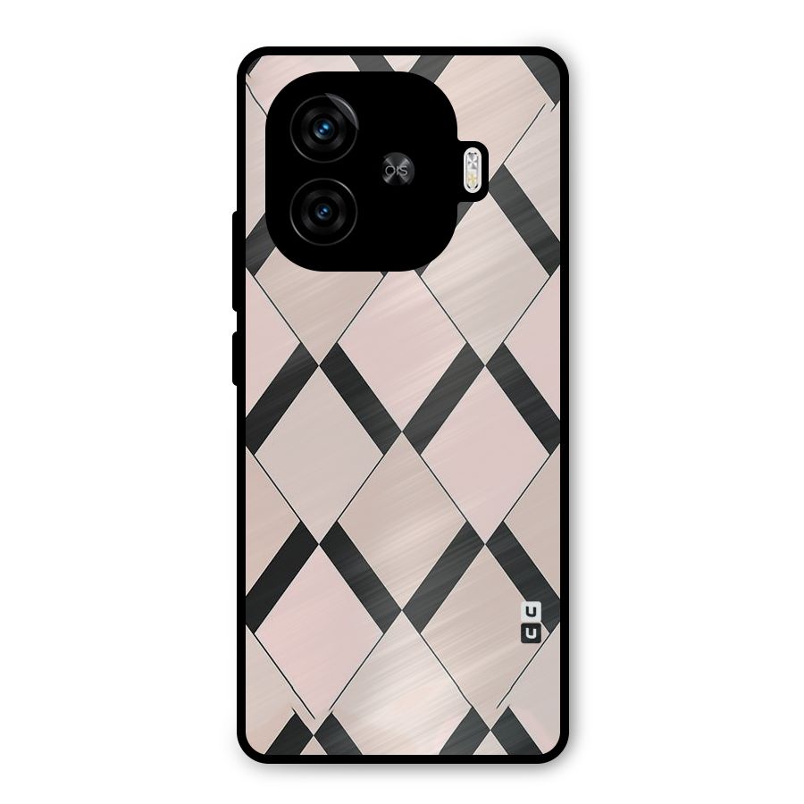 Light Pink Metal Back Case for iQOO Neo 10R